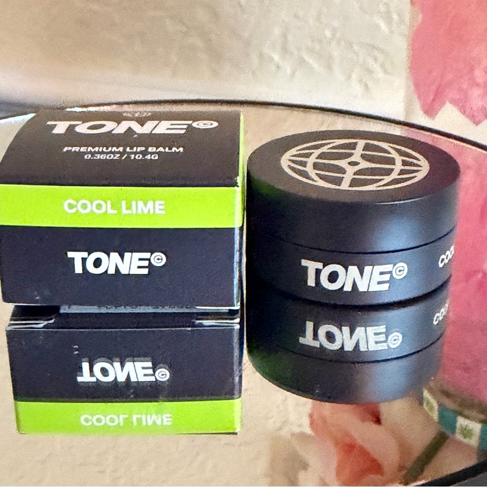 TONE Premium Lip Balm in the "Cool Lime" NIB
